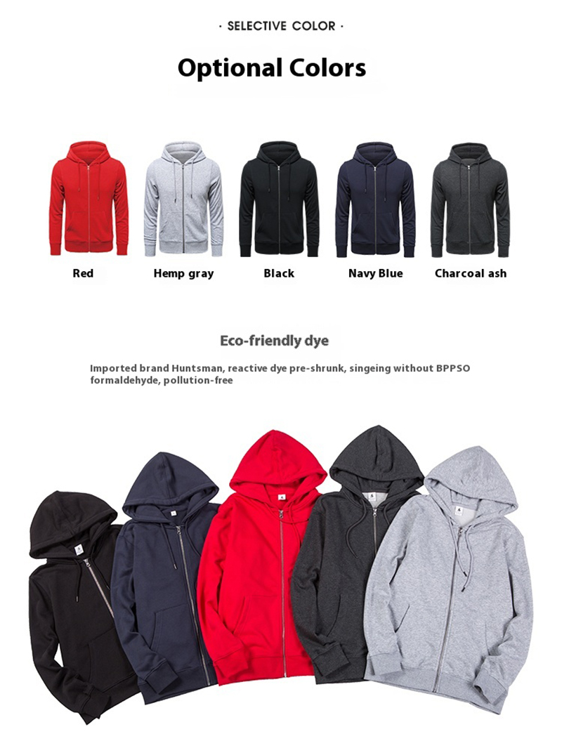 Custom Zip up Hoodie 0004 - Image 5