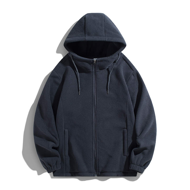 380g Pashmina Wool Thick Full Zip Up Hoodie 0026 - Image 6