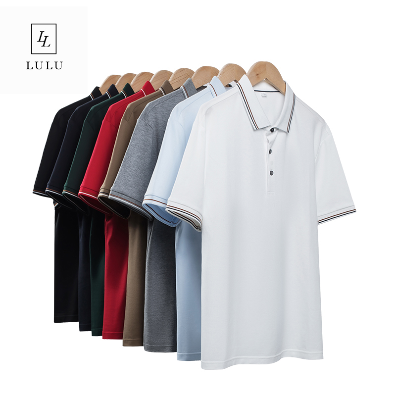 Plus Size Men's Polo Shirts 9555 - Image 8