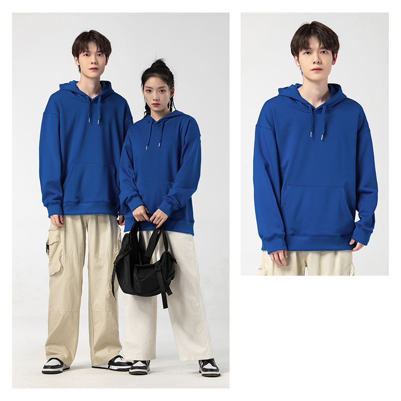 600gsm Bulk Buy Heavyweight Plain Hoodie Hombre T600 - Image 4