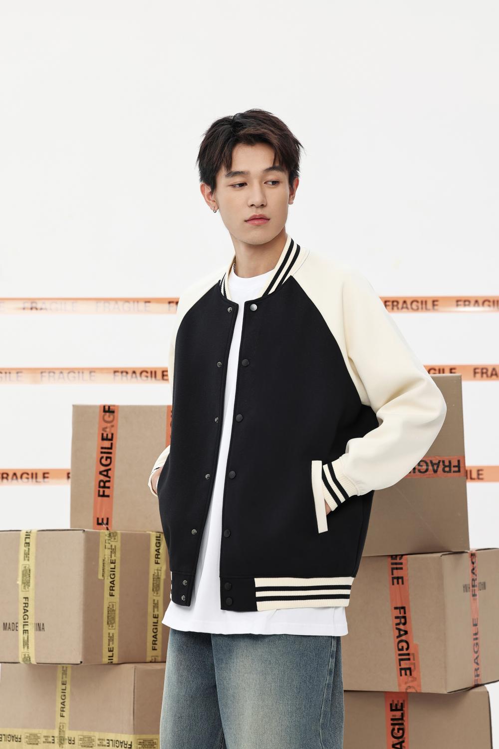 Wholesale Baseball Jacket 55088 - Image 3